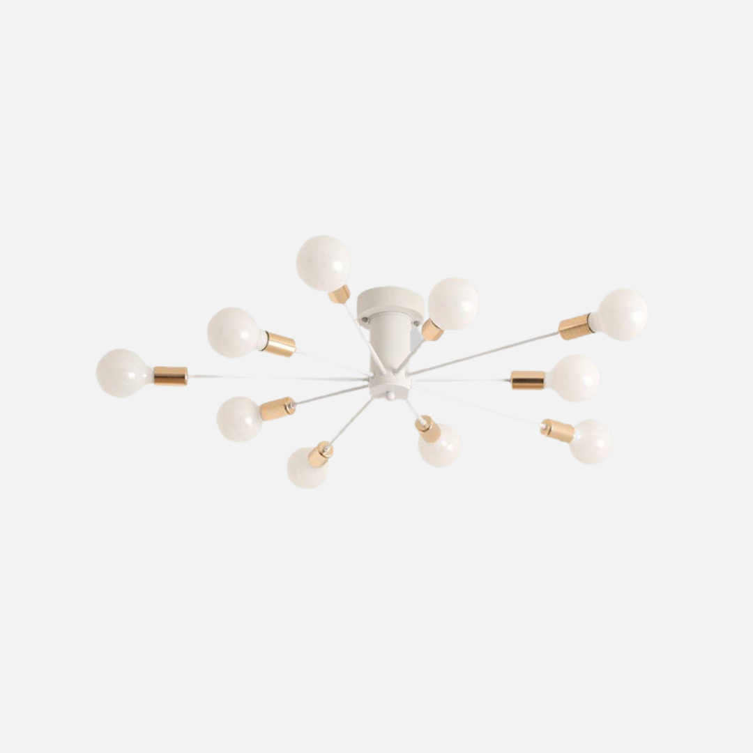 Dimmable Multi Head LED Flush Mount Ceiling Light 6 8 10 Heads
